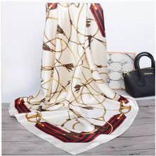 Load image into Gallery viewer, Silk Scarves Women Square Head