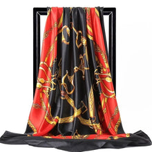 Load image into Gallery viewer, Silk Scarves Women Square Head