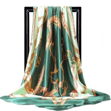 Load image into Gallery viewer, Silk Scarves Women Square Head