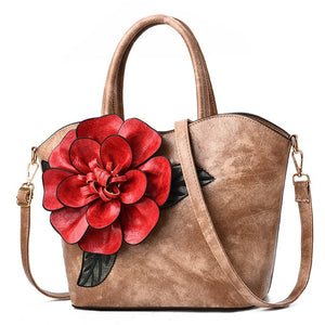 Designer Handbags High Quality Vintage Flower Tote Bags