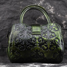 Load image into Gallery viewer, Ladies Retro Genuine Leather