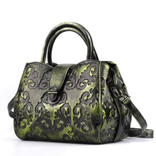 Load image into Gallery viewer, Ladies Retro Genuine Leather