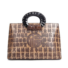 Load image into Gallery viewer, Women Genuine Leather Handbag First Layer Cowhide Ladies Vintage