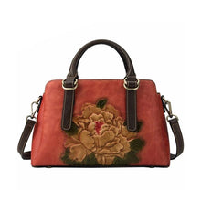 Load image into Gallery viewer, Leather women&#39;s handbag