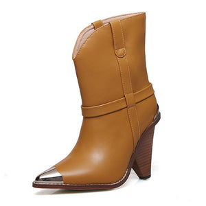Woman Shoes Western Boots