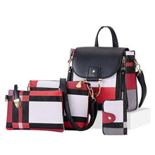 Load image into Gallery viewer, Designer Plaid Handbags Luxury Quality Leather