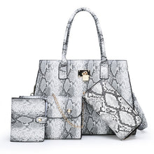 Load image into Gallery viewer, Women 4pc Handbag Set