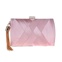 Load image into Gallery viewer, New Arrival Metal Tassel Lady Clutch Bag
