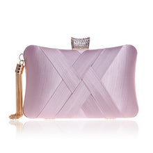 Load image into Gallery viewer, New Arrival Metal Tassel Lady Clutch Bag