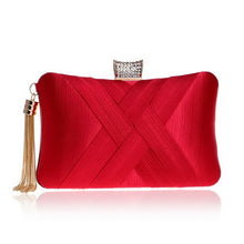 Load image into Gallery viewer, New Arrival Metal Tassel Lady Clutch Bag
