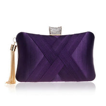 Load image into Gallery viewer, New Arrival Metal Tassel Lady Clutch Bag