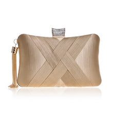 Load image into Gallery viewer, New Arrival Metal Tassel Lady Clutch Bag