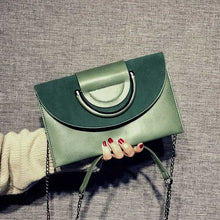 Load image into Gallery viewer, Clutch bag chain shoulder bag envelope Leather