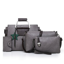 Load image into Gallery viewer, Fashion 4 Psc/set Metal Handle Women's Handbags