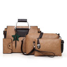 Load image into Gallery viewer, Fashion 4 Psc/set Metal Handle Women's Handbags