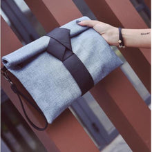 Load image into Gallery viewer, Women Day Clutches Bags Bow Leather