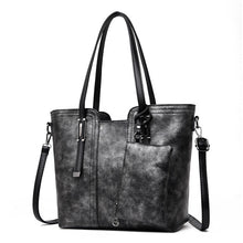 Load image into Gallery viewer, Retro High Quality Women Purses and Handbags Large Capacity Tote Bag 2 Sets