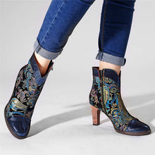 Load image into Gallery viewer, Retro Printed  Women Boots