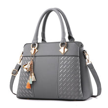 Load image into Gallery viewer, Leather Handbag/Tote 2pc/Set