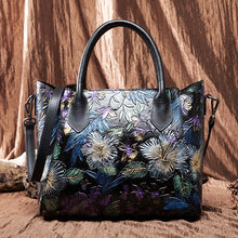 Load image into Gallery viewer, High Quality Genuine Embossed Skin Shoulder Handbag