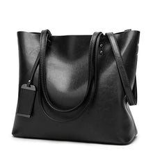 Load image into Gallery viewer, Soft Oil Wax PU Leather Handbag