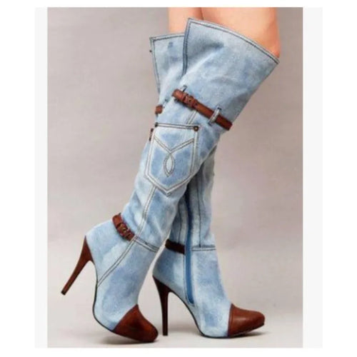 Denim Boot