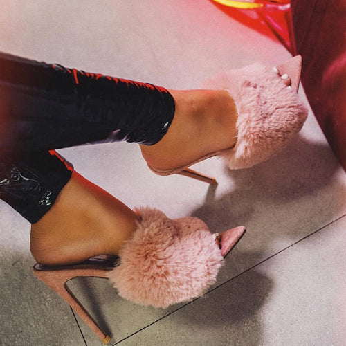 Candy Color Luxury Rabbit Fur