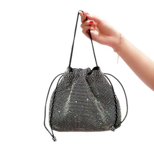 Diamond Handbag Vintage Crystal Design Evening Bag