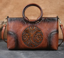 Load image into Gallery viewer, Embossed Retro Handbag