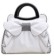Load image into Gallery viewer, European Fashion White Sweet Butterfly Handbag