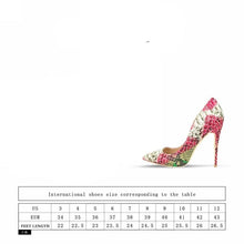 Load image into Gallery viewer, Snake Print High Heels