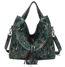 Load image into Gallery viewer, Emossed Shiny Genuine Handbags
