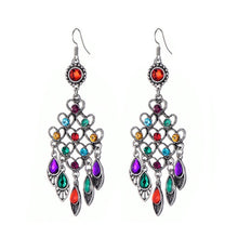 Load image into Gallery viewer, Gypsy Statement Dangle Earrings