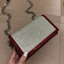 Load image into Gallery viewer, Fashion Silver Satin Women Shoulder Bags