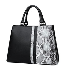 Load image into Gallery viewer, Snake Pattern Tote Bag