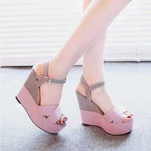 Platform Sandals Women Casual Shoes High Heel
