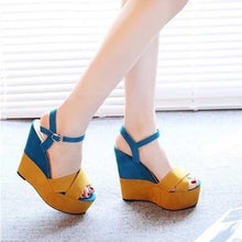 Load image into Gallery viewer, Platform Sandals Women Casual Shoes High Heel