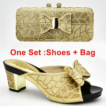 Load image into Gallery viewer, Italian Shoes with Matching Bag Set
