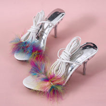 Load image into Gallery viewer, Fur Sandal Colorful