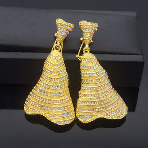 Newest Fashion Earrings For Women European Design Drop Earrings Gift For Friend stone earrings