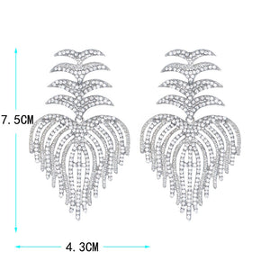 Newest Fashion Earrings For Women European Design Drop Earrings Gift For Friend stone earrings