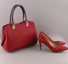 Load image into Gallery viewer, High Heels Women Sexy Pumps With Handbag Sets