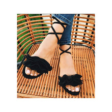 Load image into Gallery viewer, Summer Cross Bandage Sandals