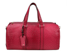 Load image into Gallery viewer, OSTRICH CROC DUFFLE SET
