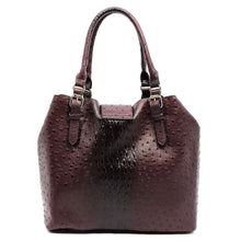 Load image into Gallery viewer, OSTRICH CROC SATCHEL 3 IN 1