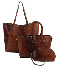 Load image into Gallery viewer, OSTRICH SATCHEL 3 IN 1