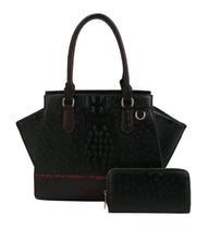 Load image into Gallery viewer, OSTRICH CROC SATCHEL