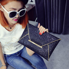Load image into Gallery viewer, Fashion Sequin Women Clutch Bag Leather Women Envelope