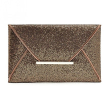 Load image into Gallery viewer, Fashion Sequin Women Clutch Bag Leather Women Envelope