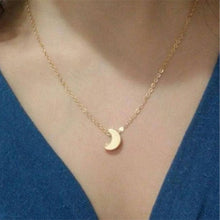 Load image into Gallery viewer, Dainty Circle Collier Jewelry Round Minimalist Chain Pendant Necklace